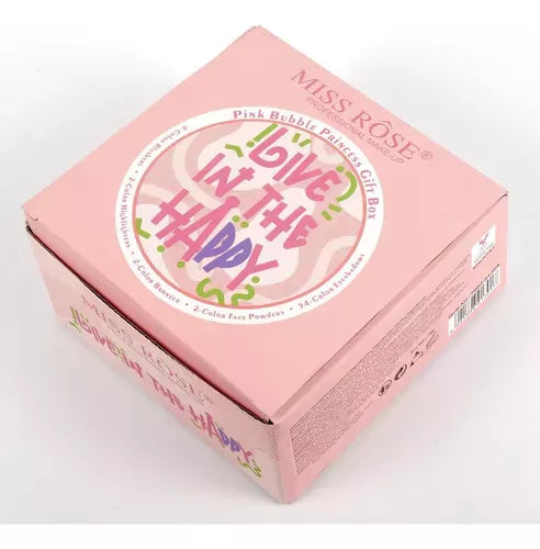 Eyeshadow Palette with Retractable Mirror - Hayah Glow