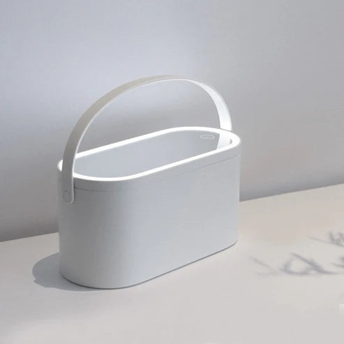 Portable LED Light Storage Box Beauty And Makeup Mirror - Hayah Glow