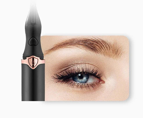 Rechargeable 360 Rotating Portable Eyelash Curler, Electric Heated Eyelashes Curler For Women Makeup Tools - Hayah Glow