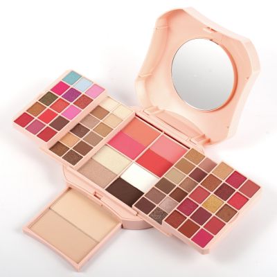 Eyeshadow Palette with Retractable Mirror - Hayah Glow